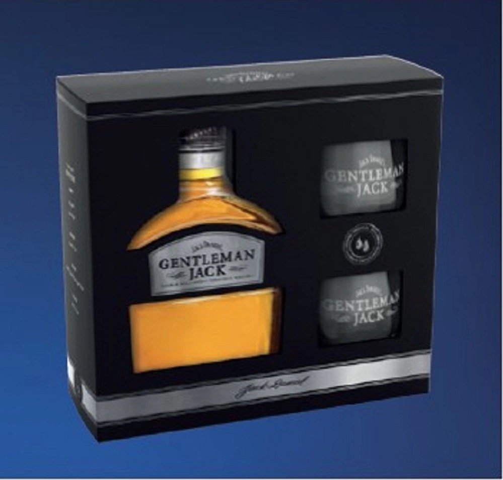 Jack Daniel's Gentleman Jack 40% 0,7 l (dárkové balení 2 sklenice
