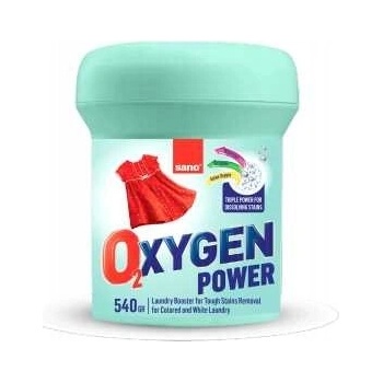 SANO Oxygen Power Odstraňovač skvrn v prášku 0,54 kg