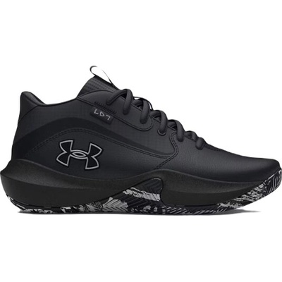 Under Armour chlapčenská basketbalová obuv GS LOCKDOWN 7 čierna biela