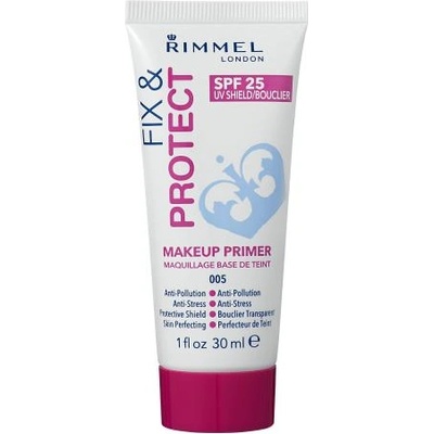 Rimmel London Fix & Protect Makeup Primer SPF25 Основа за грим 30 ml
