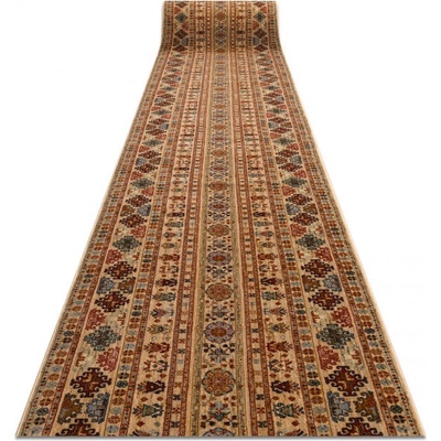 Nej-koberce Keshan 7684/53555 orientální béžový / terakota metráž 90 cm