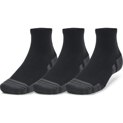 Under Armour ponožky UA Performance Tech 3pk Qtr-BLK 1379510-001