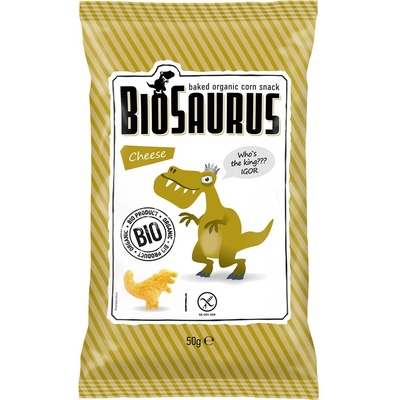 McLloyd´s Biosaurus Bezlepkový kukuričný snack so syrovou príchuťou 50 g