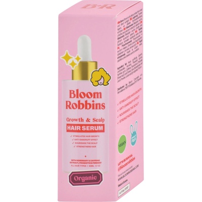 Bloom Robbins Growth & Scalp hair serum sérum pro všechny typy vlasů 50 ml