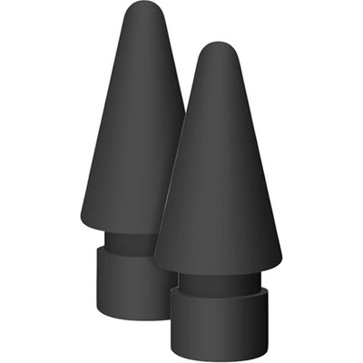 Tactical резервни върхове за стилус за сензорен екран, 2 бр. , съвместими с Tactical Roger Pencil Pro 2.0/Apple Pencil 1/2, ЧЕРЕН (57983127039)