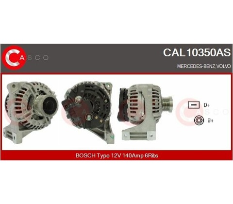 Alternátor CASCO CAL10350AS