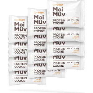 GymBeam MoiMüv Protein Cookie 12 x 75 g солен карамел