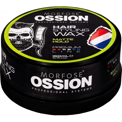 Morfose Ossion Osobná starostlivosť Vosk na vlasy Matte Hold Vosk na vlasy 150ml