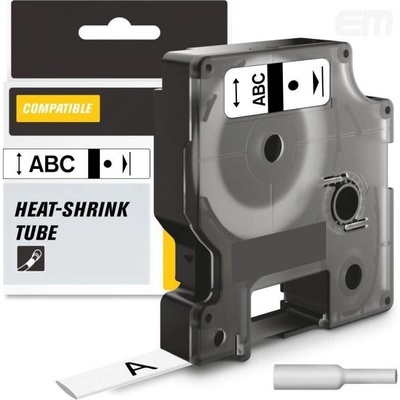 Páska AltPrint [Dymo] Rhino bužírky 19mm (18057) bílá, 1,5m