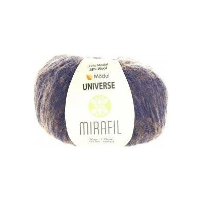 Mirafil Příze Universe Solid 459 - modrohnědá