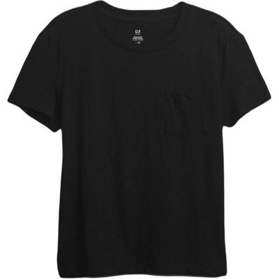 Gap SS POCKET Dívčí tričko černá