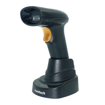 Unitech MS822B 2D безжичен баркод четец, Bluetooth, USB, поставка (MS822-2UBU02-SG)