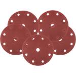 NEO TOOLS Шлифовъчни дискове 150 mm, P240, 5 бр. , с 9 отвора за 04-721 08-996 (08-996)