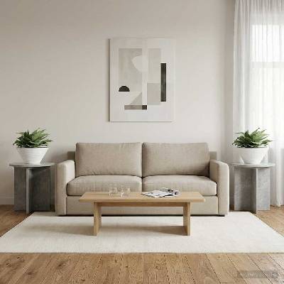 vidaXL Стойка за растения 2 бр. Бетонно сиво 40 x 40 x 40 cm (899729)