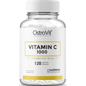 OstroVit Vitamin C, 1000 mg, 120 капсули, OstroVit
