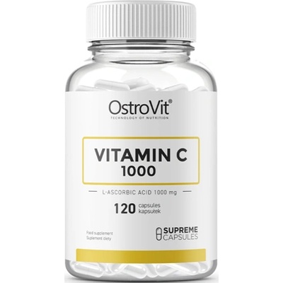 OstroVit Vitamin C, 1000 mg, 120 капсули, OstroVit