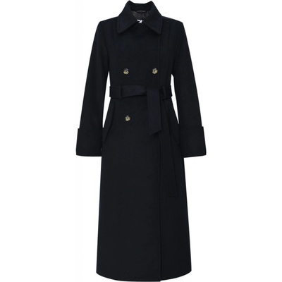 DKNY Slim Wool Coat black