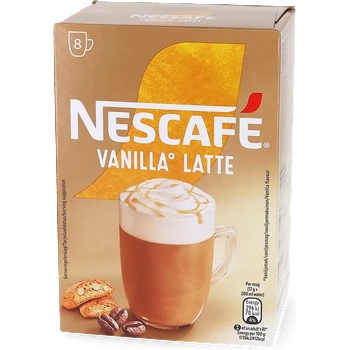 NESCAFÉ Vanilla Latte - Nescafé® - 8 стика с разтворимо кафе