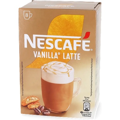 NESCAFÉ | Vanilla Latte - 8 стика с разтворимо кафе