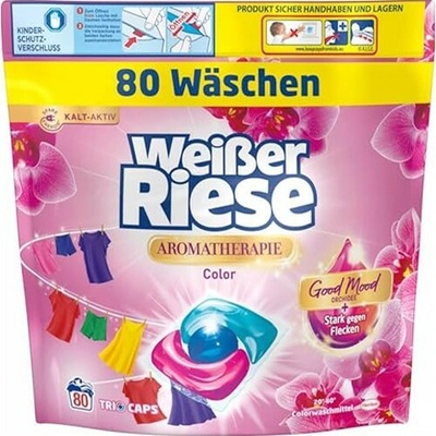 Weisser Riese kapsuly na pranie farebnej bielizne Orchidea 80 PD