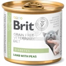 Brit Grain Free Veterinary Diet Diabetes lamb with peas 200 g