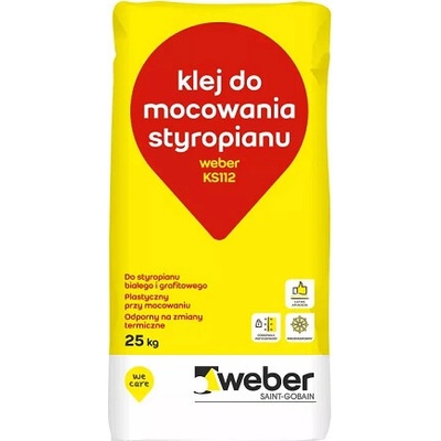 Weber KS112 Lepidlo na polystyrén 25 kg