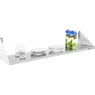 Royal Catering Nástěnný regál - 30 x 120 cm RCTR-120