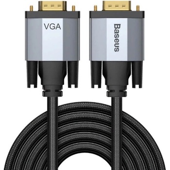 Baseus VGA към VGA кабел (300 см) - Baseus Enjoyment Series VGA Male To VGA Male Cable (CAKSX-V0G) (черен) (CAKSX-V0G)