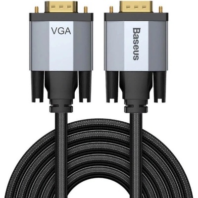 Baseus VGA към VGA кабел (300 см) - Baseus Enjoyment Series VGA Male To VGA Male Cable (CAKSX-V0G) (черен) (CAKSX-V0G)