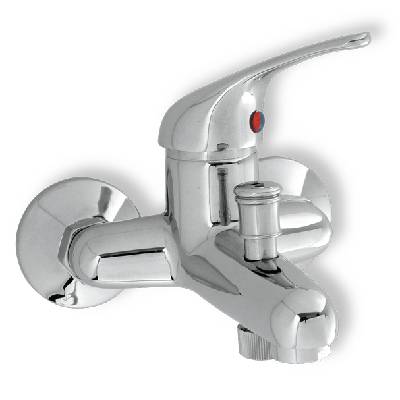 Novaservis Baterie vanová bez příslušenství 100 mm Titania Iris, chrom 92024/1,0