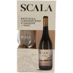 Scala Sauvignon Blanc & Chardonnay с чаша - бяло вино 750ml