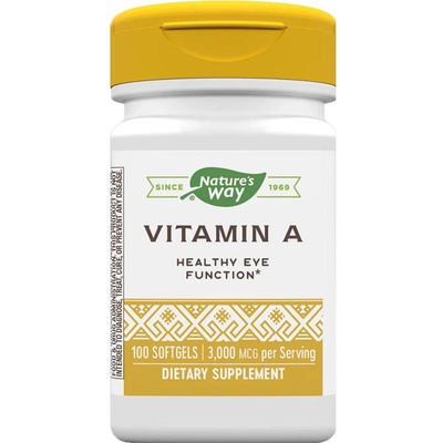 Natures Way Vitamin A 100 kapslí