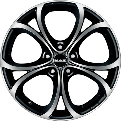 MAK LARIO 7,5x17 5x110 ET31 black mirror