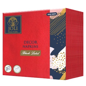 Image 1 of Joli Луксозни салфетки серия Decor Napkins - Black Label (jo43-669)