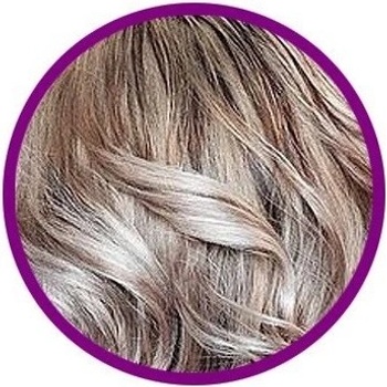 Cosmetikabio 100 % přírodní barva na vlasy popelavá blond 100 g