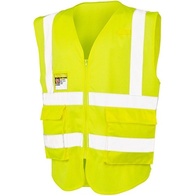 Result Executive Cool Mesh Unisex bezpečnostná vesta R479X Fluorescent Yellow