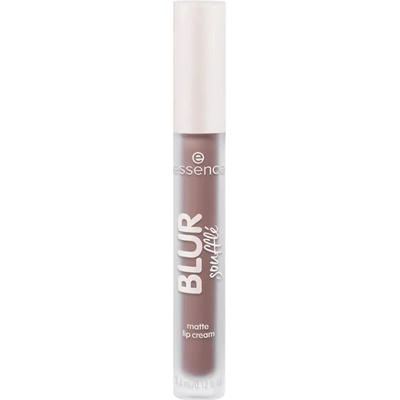 essence BLUR soufflé matte lip cream Rtěnka Hnědá 4 ml