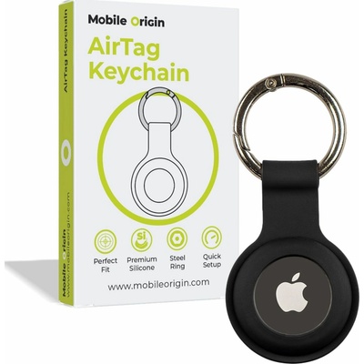 Mobile Origin Airtag KeyChain black FRL-ATKC-BLK