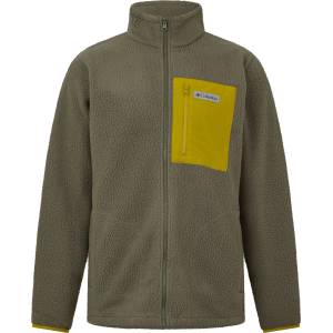 Columbia Поларено горнище с цип Columbia Jasper Ridge Pebbled Full Zip Fleece - Stone Green