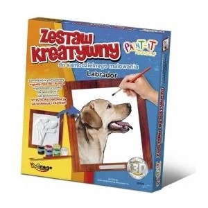 Mirage Hobby Convex Painting Dogs - Labrador