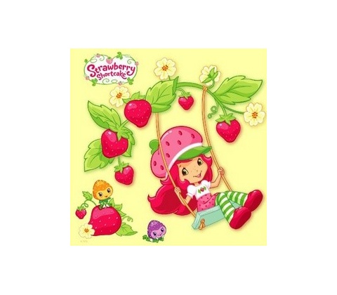 Strawberry omalovánka
