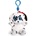 Keel Toys Плюшена играчка с клипс за раница Keel toys - Далматинец, 12 cm (SF6556)
