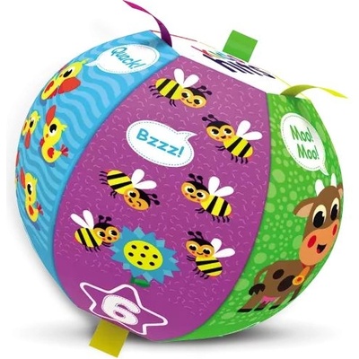 KIDS HITS Детски хитове: Меко топче за игра със звукови ефекти (kh87/001)