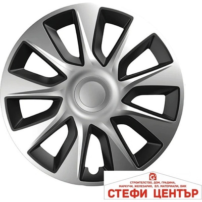 Versaco Тасове за джанти 13'' Versaco Stratos Silver / Black (56126)
