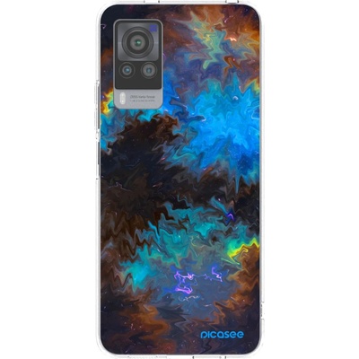 Pouzdro Picasee silikonové Vivo X60 Pro 5G Space čiré