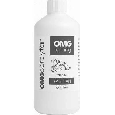 OMG spray tan - barva na samoopalovací nástřik dark 1l