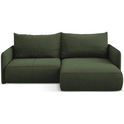 makamii Зелен разтегателен ъглов диван с място за съхранение (десен ъгъл) Nanea - Makamii (NANEA_RCF_S_24_P1_C2)