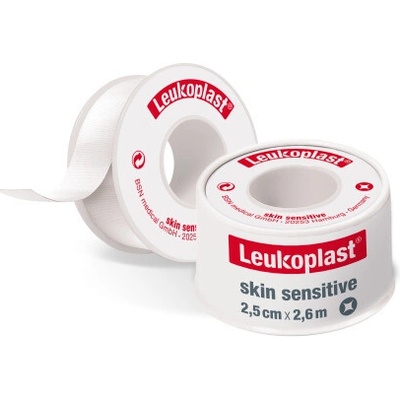 Leukoplast Skin sensitive cieavka 2,5 cm x 2,6 m