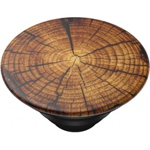 PopSockets PopTop Gen.2, Knotty by Nature, hnědé letokruhy, výměnný vršek