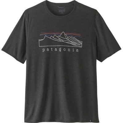 Patagonia Мъжка спортна тениска Patagonia Cap Cool Trail Shirt Stratapeaks Sport shirt - Ink Black - размер XXL (216-7995-0216)